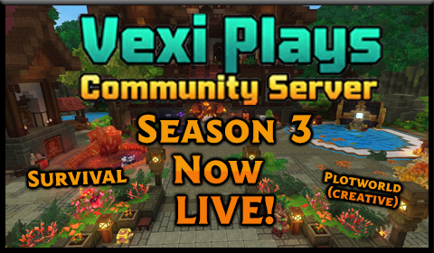 Vexi Plays – Hytale RPG Survival & Hub Server thumbnail